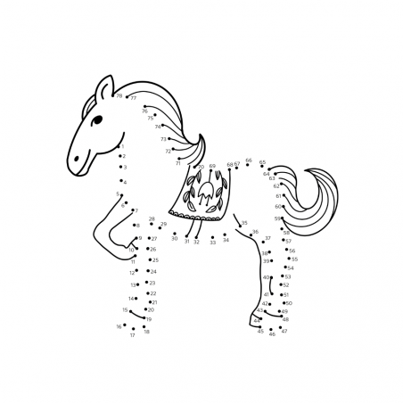 Spojovačky pro děti - Kůň