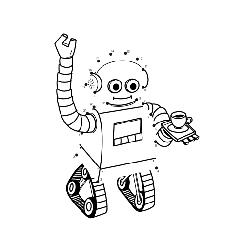 Spojovačky pro děti - Robot